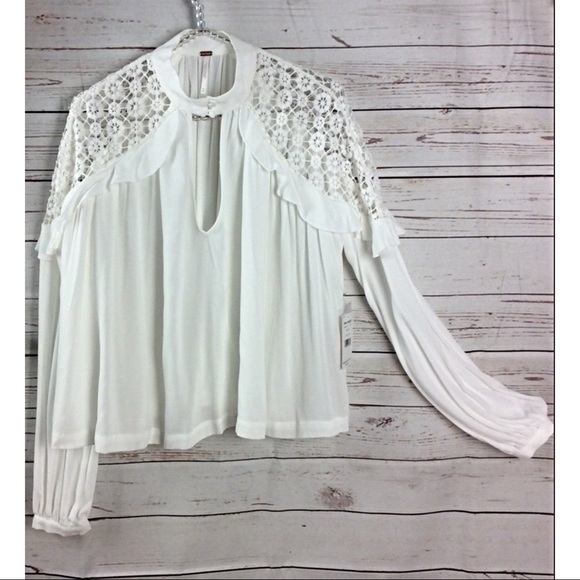 Free people oversized BoHo style top XS - Picture 1 of 7